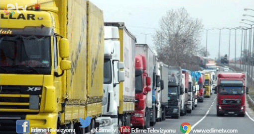 10 KM KUYRUK OLUŞTU