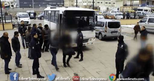12 KİŞİ ADLİYEYE SEVK EDİLDİ