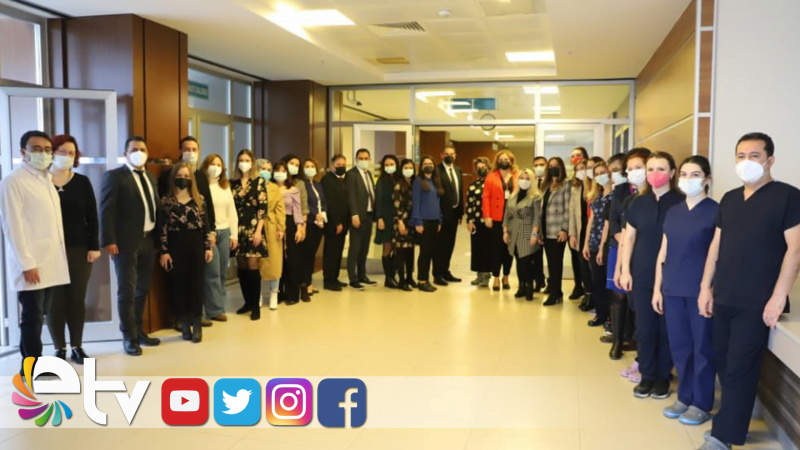 15 SAĞLIK PERSONELİNE SERTİFİKALARI TAKDİM EDİLDİ