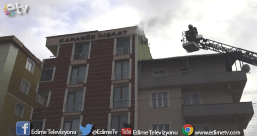 5 KATLI APARTMANDA YANGIN