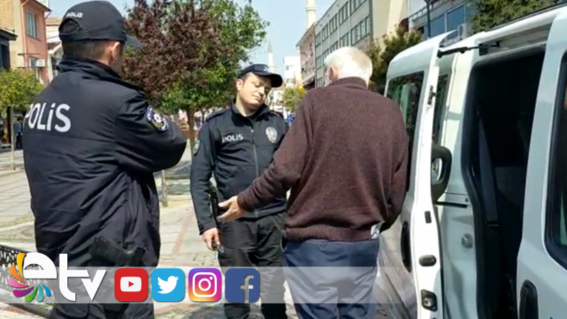 65 YAŞ ÜSTÜ ŞAHIS: “YASAKTAN HABERİM YOK”