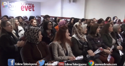 AK PARTİLİ KADINLAR BİRARAYA GELDİ