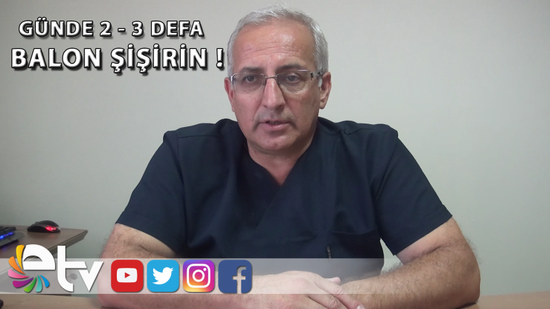 AKCİĞER EGZERSİZİ İÇİN BALON ŞİŞİRİN