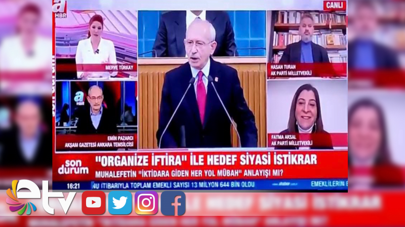 AKSAL: KILIÇDAROĞLU ÖNCE KENDİ BELEDİYELERİNE BAKSIN