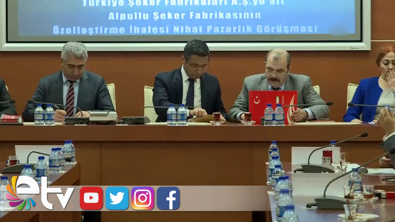 ALPULLU ŞEKER FABRİKASI SATILDI