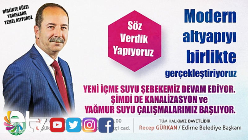 ALTYAPI İÇİN İLK KAZMA VURULUYOR