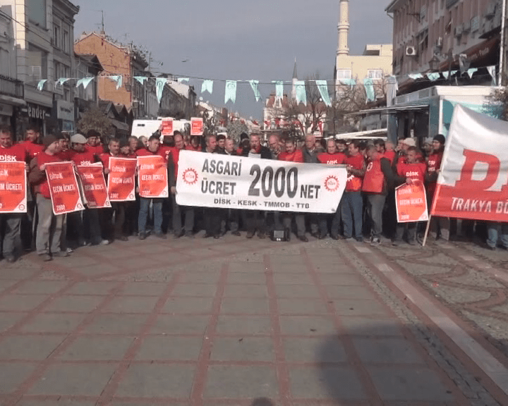 ASGARİ ÜCRET NET 2 BİN LİRA OLMALI