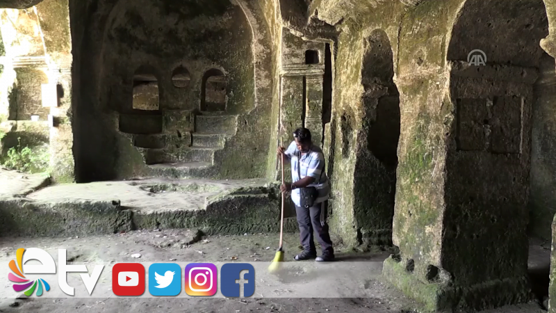 AYA NİKOLA MANASTIRININ 40 YILLIK GÖNÜLLÜ BEKÇİSİ