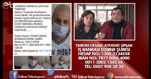 AYDENİZ’İ YARDIMLARINIZ YAŞATACAK!