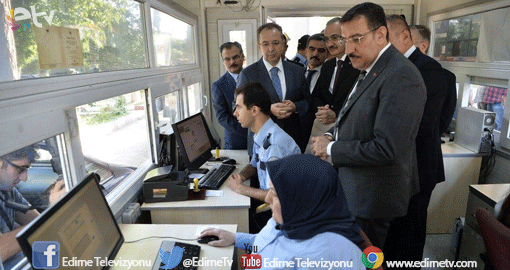 BAKAN SINIRDA İNCELEMELERDE BULUNDU