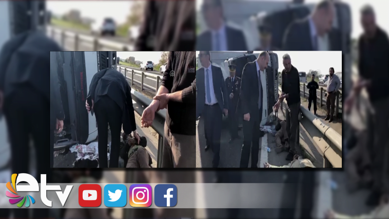 BAKAN SOYLU'NUN KONVOYU ÖNÜNDE TRAFİK KAZASI