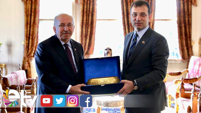 BAŞKAN ALBAYRAK’TAN EKREM İMAMOĞLU'NA ZİYARET