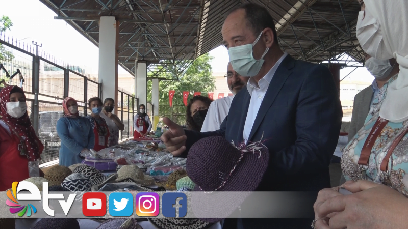 BAŞKAN GÜRKAN’DAN EŞİNE JEST