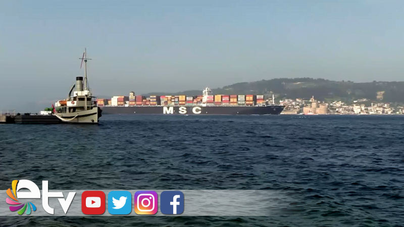 BOĞAZDAN BİR DEV GEÇTİ