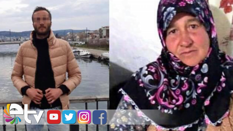 BOĞAZI KESİLEREK ÖLDÜRÜLEN KADININ KATİL ZANLISI OĞLU TUTUKLANDI