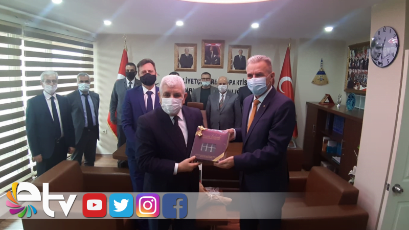 BULGARİSTAN BAŞKONSOLOSU VE MÜSTEŞARI MHP’Yİ ZİYARET ETTİ