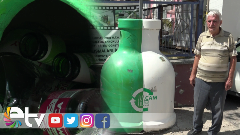 CAM ATIK KUMBARALARI AĞZINA KADAR DOLDU