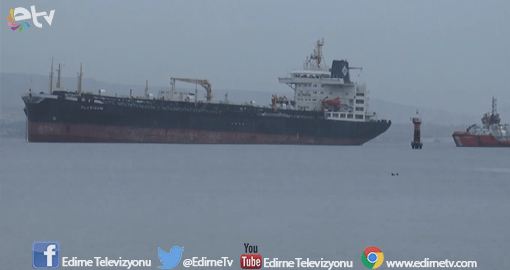 ÇANAKKALE BOĞAZI'NDA GEMİ ARIZASI