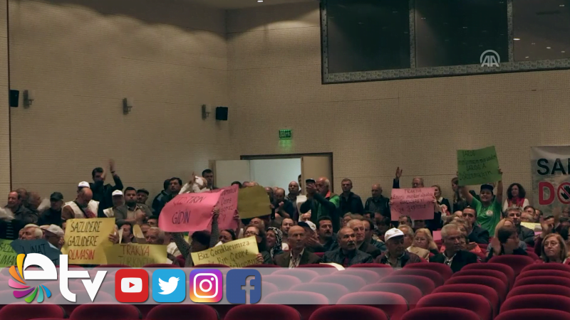 ÇED TOPLANTISI OLAYLI GEÇTİ