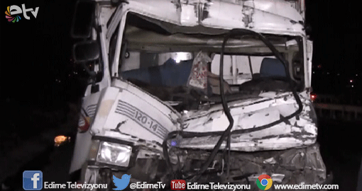 ÇERKEZKÖY’DE TRAFİK KAZASI