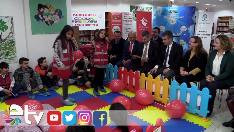 ÇOCUKLAR MASAL ANLATMAYA KÜTÜPHANEYE GELEBİLECEK