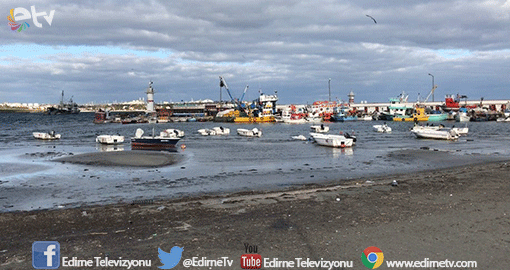 DENİZ SUYU 15 METRE ÇEKİLDİ