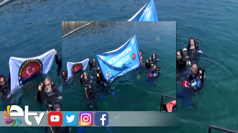 DENİZE AKÜ BİLE ATMIŞLAR