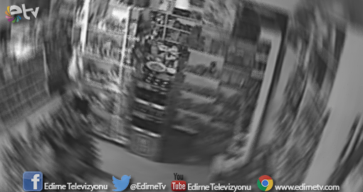 DEPREM ANI GÜVENLİK KAMERASINDA