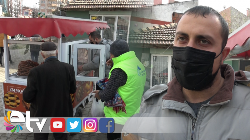 DÜKKAN KİRASINI ÖDEYEMEYİNCE SEYYAR TATLICI OLDU