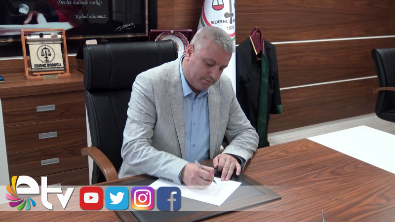 EDİRNE BAROSU’NDAN DEV HİZMET