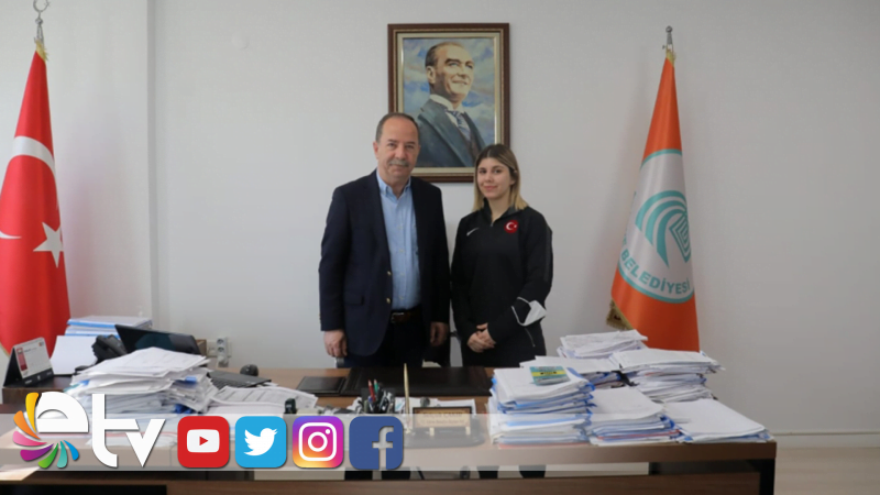 EDİRNE BELEDİYESİ'NİN İLK KADIN GÜREŞÇİSİ