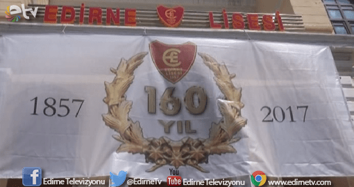 EDİRNE LİSESİ 160 YAŞINDA