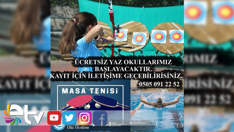 EDİRNE ÜLKÜ OCAKLARINDAN YAZ SPOR OKULU