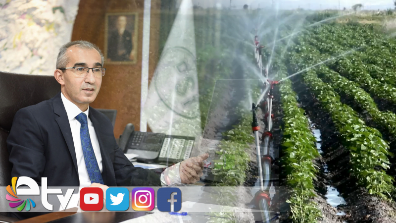 EDİRNE’DE 2020 YILINDA 571 BİN 591 DEKAR TARIM ARAZİSİ SULANDI