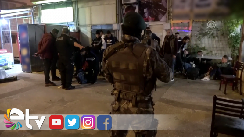 EDİRNE’DE 64 DÜZENSİZ GÖÇMEN YAKALANDI