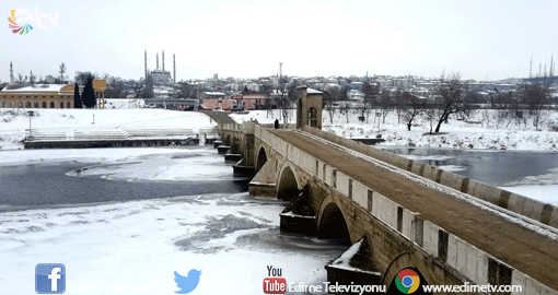 “EDİRNE’DE KAR”