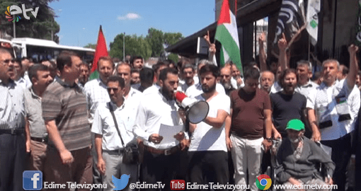 EDİRNE’DE KUDÜS AÇIKLAMASI