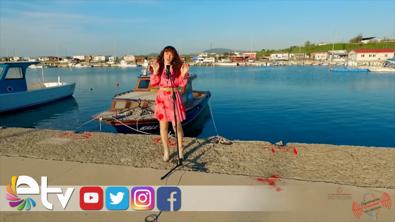 EDİRNE’DE ÖĞRETMENLER DRAMA KÖPRÜSÜ TÜRKÜSÜNÜ SESLENDİRDİ