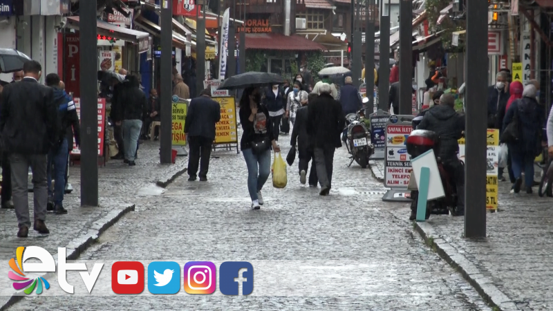 EDİRNE’DE SAĞANAK YAĞIŞ ETKİLİ OLDU