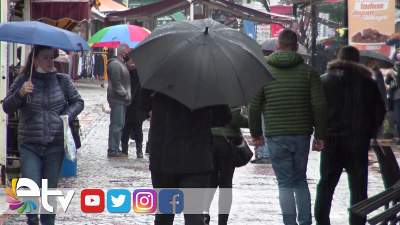 EDİRNE’DE SAĞANAK YAĞMUR ETKİLİ OLDU