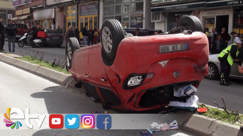EDİRNE'DE TRAFİK KAZASI