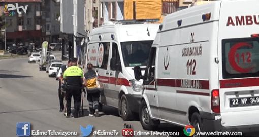 EDİRNE’DE TRAFİK KAZASI