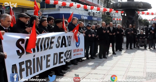 EDİRNE'DEN AFRİN'E DUA