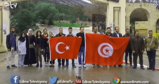 EDİRNELİ GENÇLER TUNUS’TA