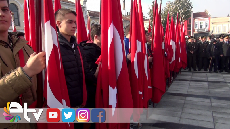 EDİRNE'NİN KURTULUŞUNUN 96. YIL DÖNÜMÜ KUTLANDI