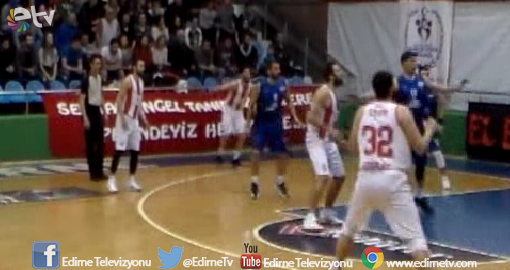 EDİRNESPOR 66 – İZMİR B.Ş.B. 61
