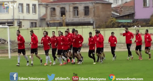 EDİRNESPOR HAFTAYI DİNLENEREK GEÇİRİYOR