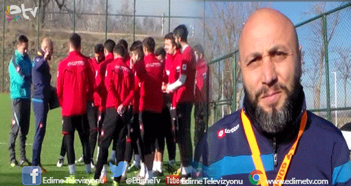 EDİRNESPOR YENİ HOCASI İLE BAŞARACAK