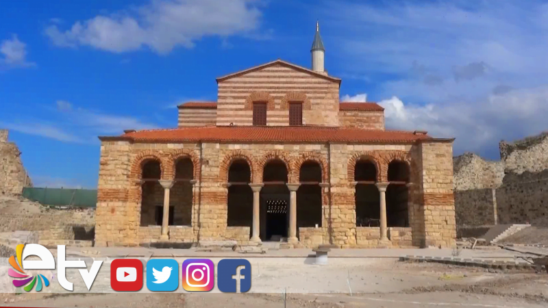 ENEZ AYASOFYASI İBADETE AÇILACIĞI GÜNÜ BEKLİYOR