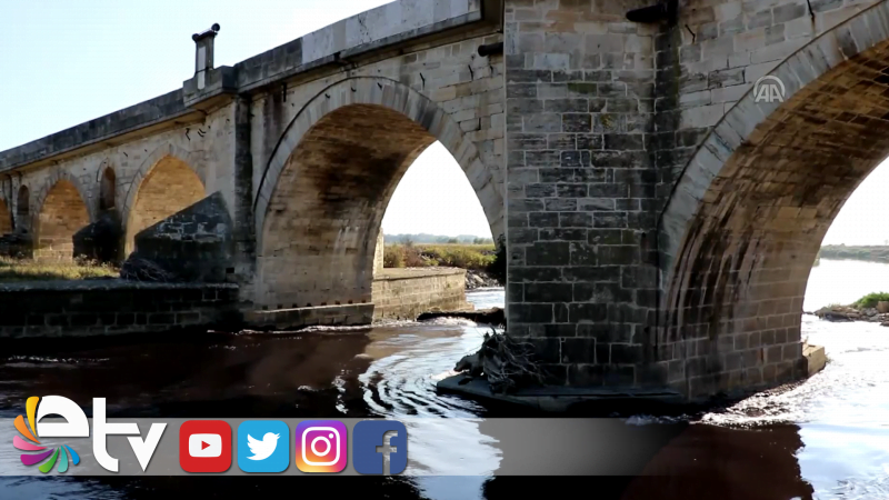 ERGENE NEHRİ TEMİZ SUYA KAVUŞACAĞI GÜNLERİ BEKLİYOR